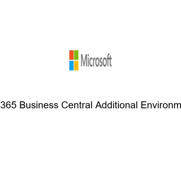 Dynamics 365 Business Central Additional Environment Addon