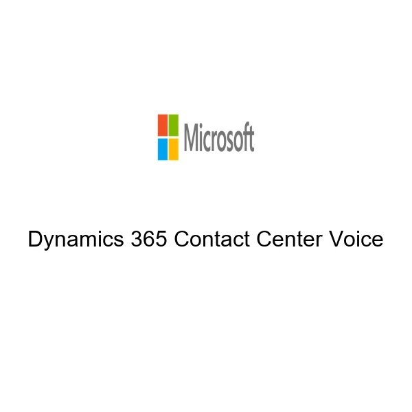 Dynamics 365 Contact Center Voice