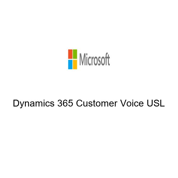 Dynamics 365 Customer Voice USL