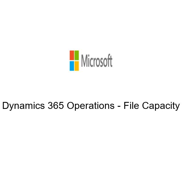 Dynamics 365 Operations File Capacity