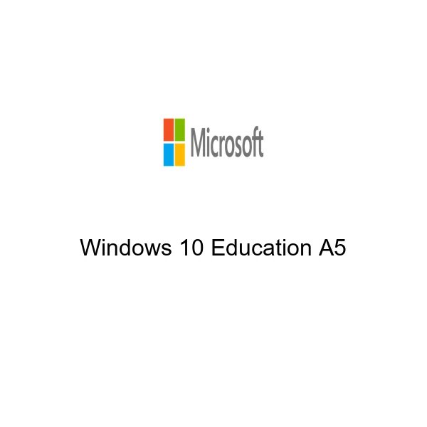 Windows 10 Education A5